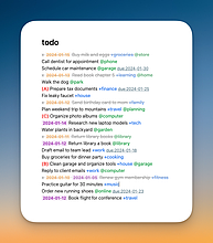 Obsidian 插件：Todo.txt Mode