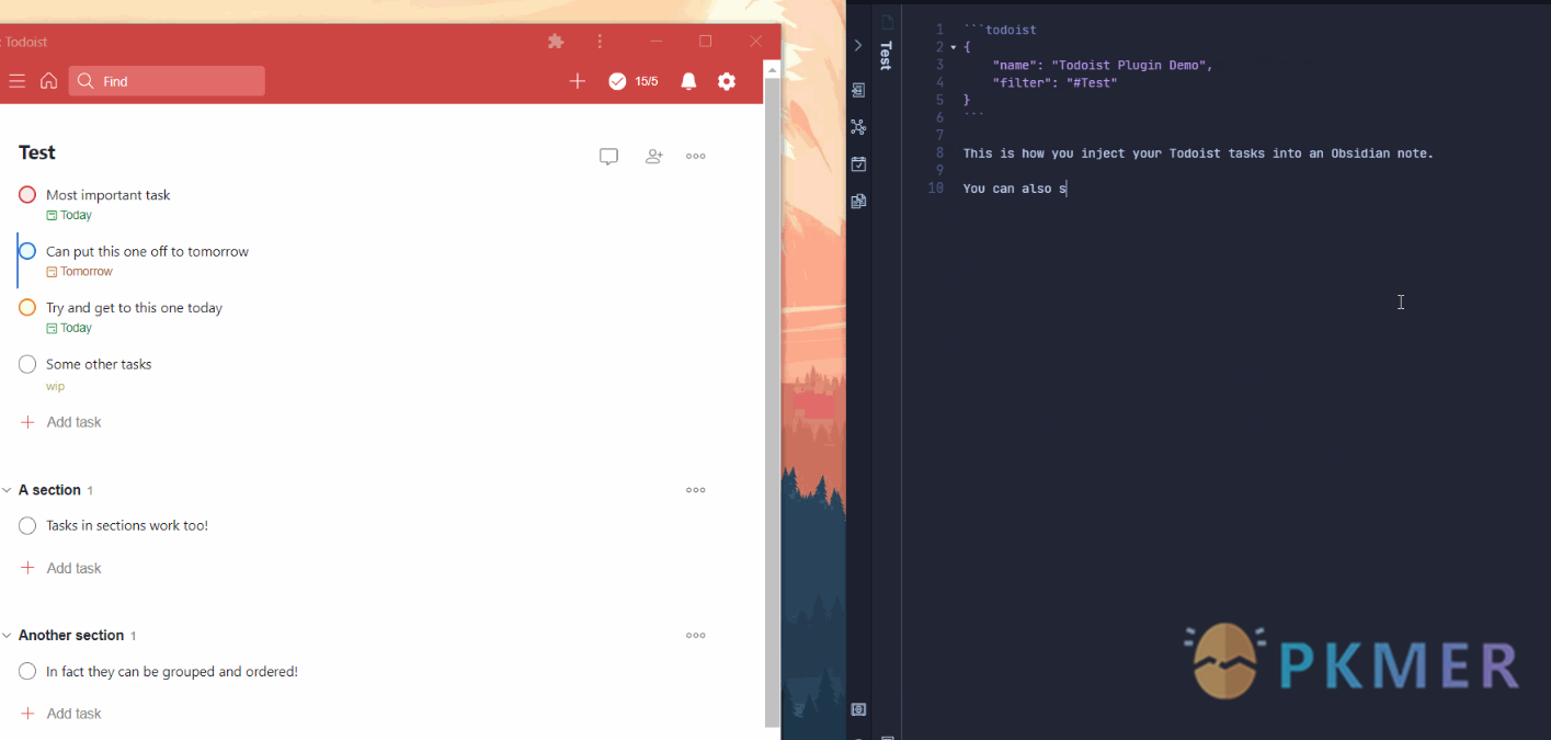Obsidian 插件：Todoist Sync Plugin--概述