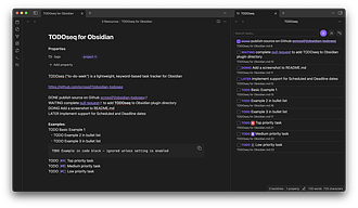 Obsidian 插件：TODOseq