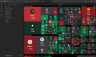 Obsidian 插件：TradingView Widget
