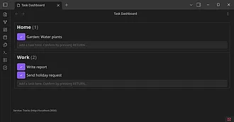 Obsidian 插件：Web Task Dashboard