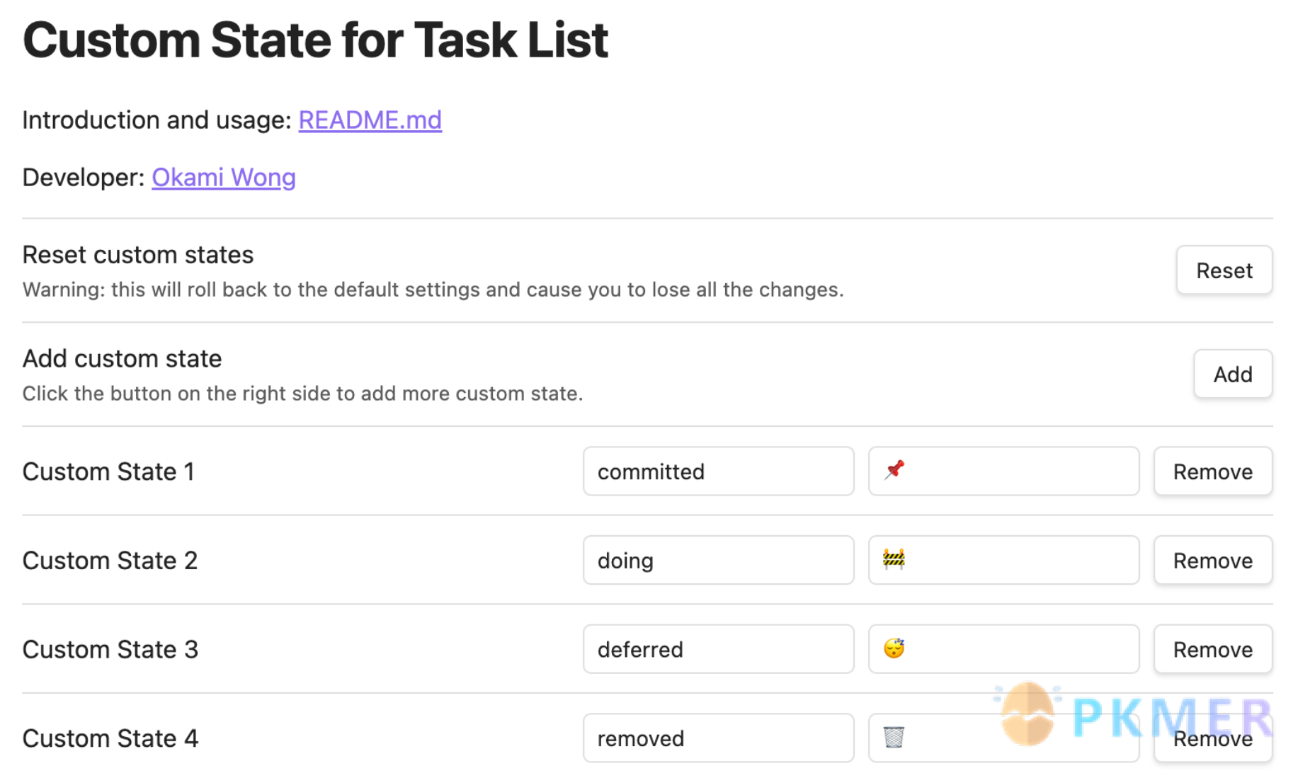 Obsidian 插件：Custom State For Task List 优化你的任务样式--使用