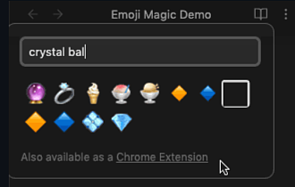 Obsidian 插件：Emoji Magic 快速搜索 emoji 表情符号，轻松添加到笔记中