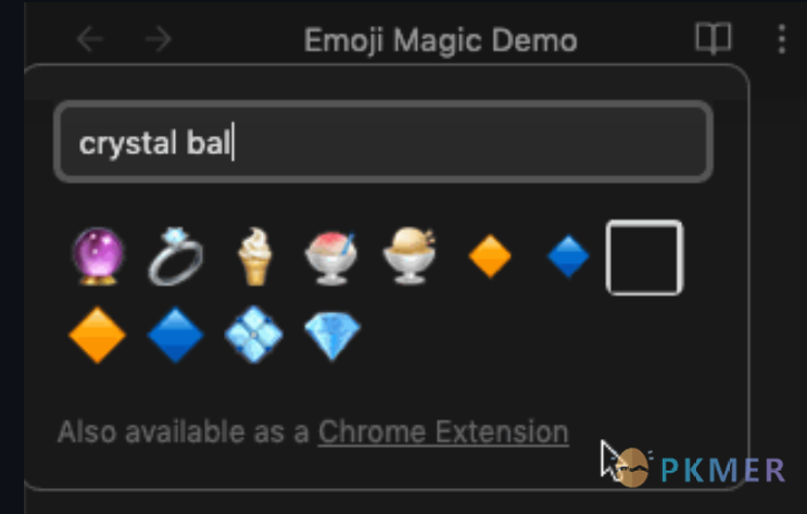 Obsidian 插件：Emoji Magic 快速搜索 emoji 表情符号，轻松添加到笔记中--效果&特性