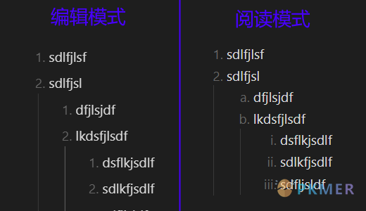 Obsidian 插件：Automatic List Styles 有序列表美化前缀样式--效果&特性