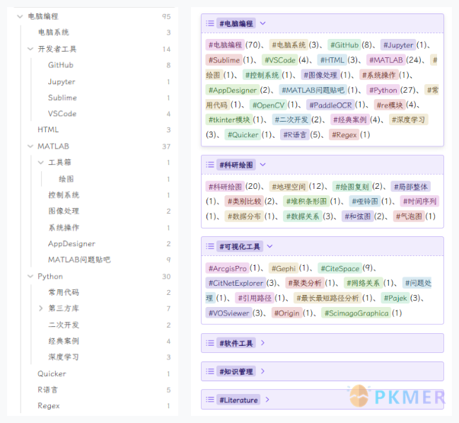 自定义标签面板配合 TagFolder 来快速定位文件--建立标签分级面板