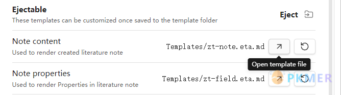 ZotLit：文献引用的流畅体验--模板文件编辑器