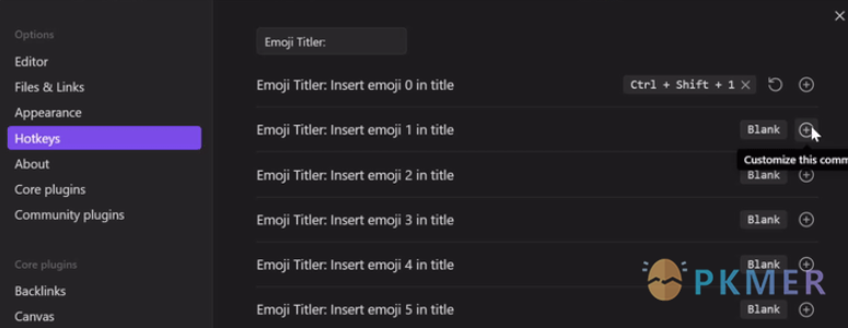 Obsidian 插件：Emoji Titler 为笔记标题快速增加 emoji--使用方法