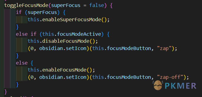 Focus Mode 插件魔改--第一步：修改图标