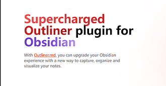 outliner-md: Obsidian 块嵌入增强