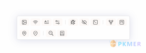Obsidian 插件样式：修改 note toolbar 插件布局像 cmenu 那样显示--