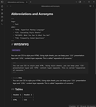 Obsidian 插件：Abbreviations and Acronyms