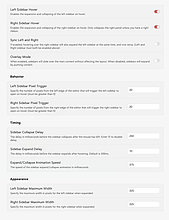 Obsidian 插件：Quick Peek Sidebar 根据光标感应展开和收起侧边栏