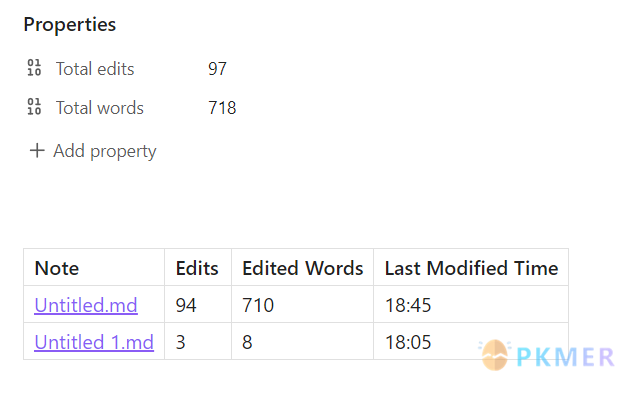 Obsidian 插件：Wordflow Tracker 实时跟踪每个笔记中的编辑数据的轻量插件--记录器设置
