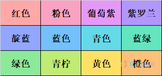 Obsidian 样式：13 种配色 +4 种格式的方案打造更加生动多彩的表格--配色方案一览