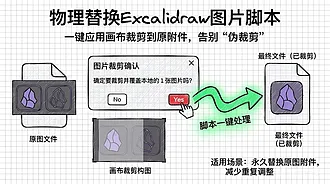 自定义 Excalidraw 脚本 - 更新裁剪图片到原文件（Update Cropped Image To Local）