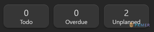 Obsidian 插件：Tasks calendar wrapper 支持快捷输入与时间线/日历视图的任务面板展示插件--启用计数器和筛选器面板