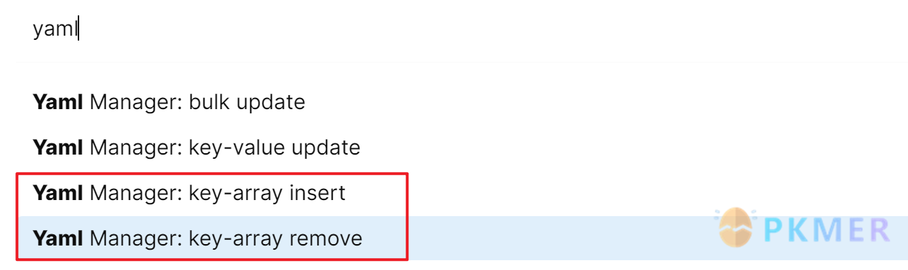 Obsidian 插件：Yaml Manager 避免直接修改 Yaml 区字段，让 frontmatter 修改变得简单--key-value 模式