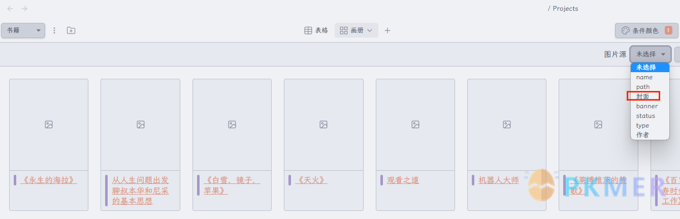 利用 Obsidian 轻松构建个人图书馆--2.1 安装完插件后，直接创建项目（不需要进行设置）