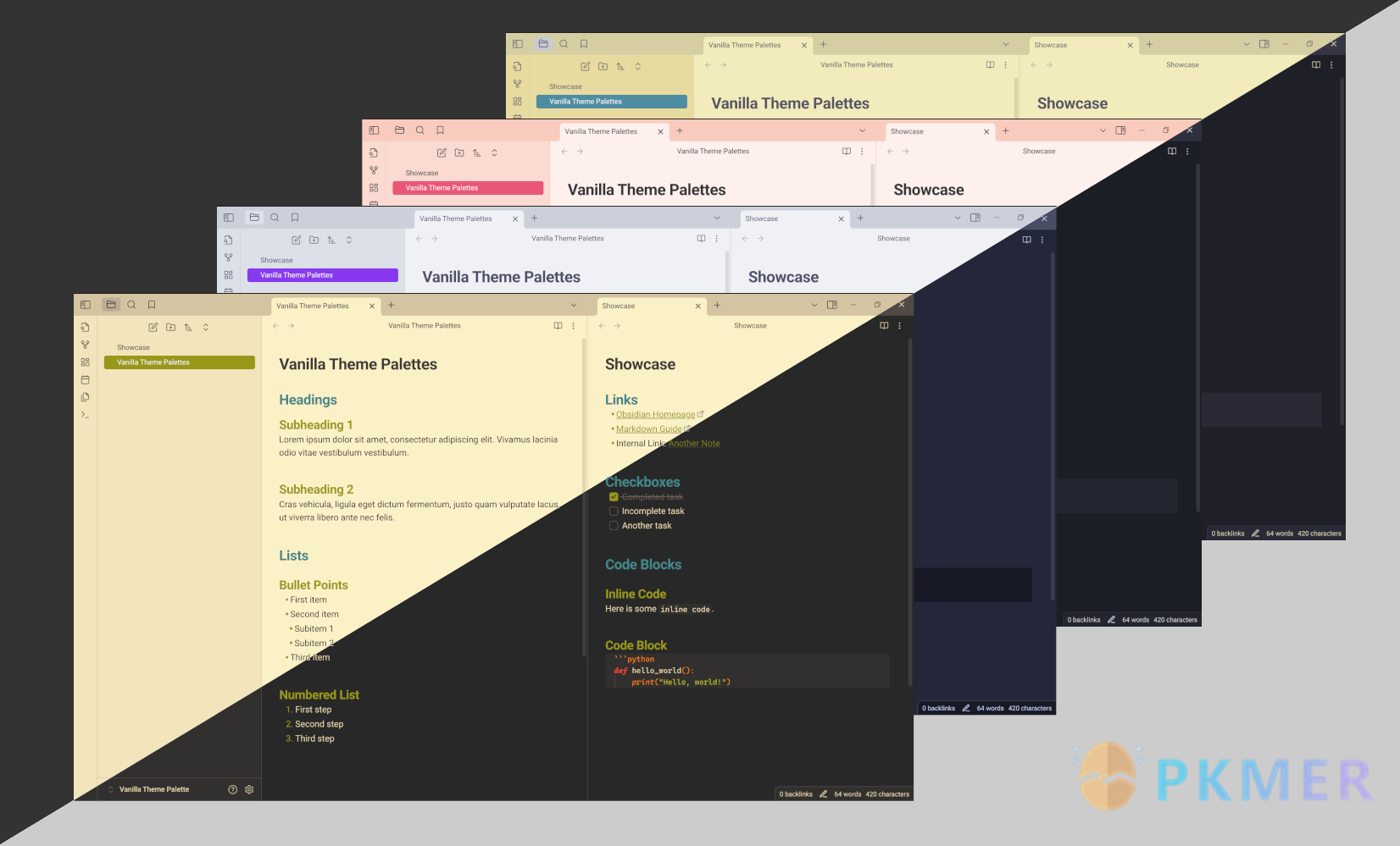 Obsidian Weekly 2024-07-14：LInks, Index and Maths--Appearance