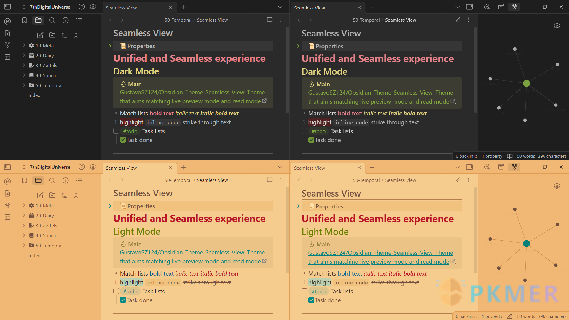 Obsidian Weekly 2024-07-14：LInks, Index and Maths--Appearance