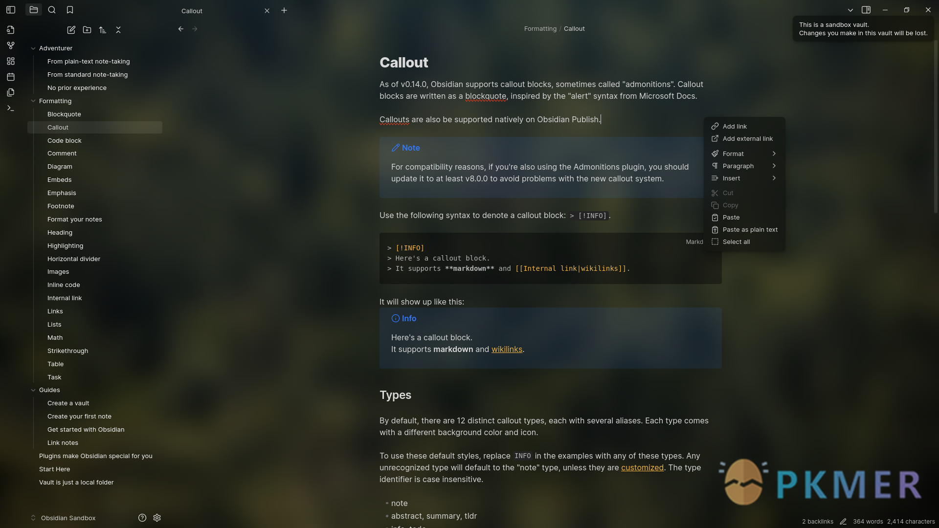 Obsidian Weekly 2024-10-19：Version 1.7 is officially here! A ton of plugins and themes are now available!--Appearance