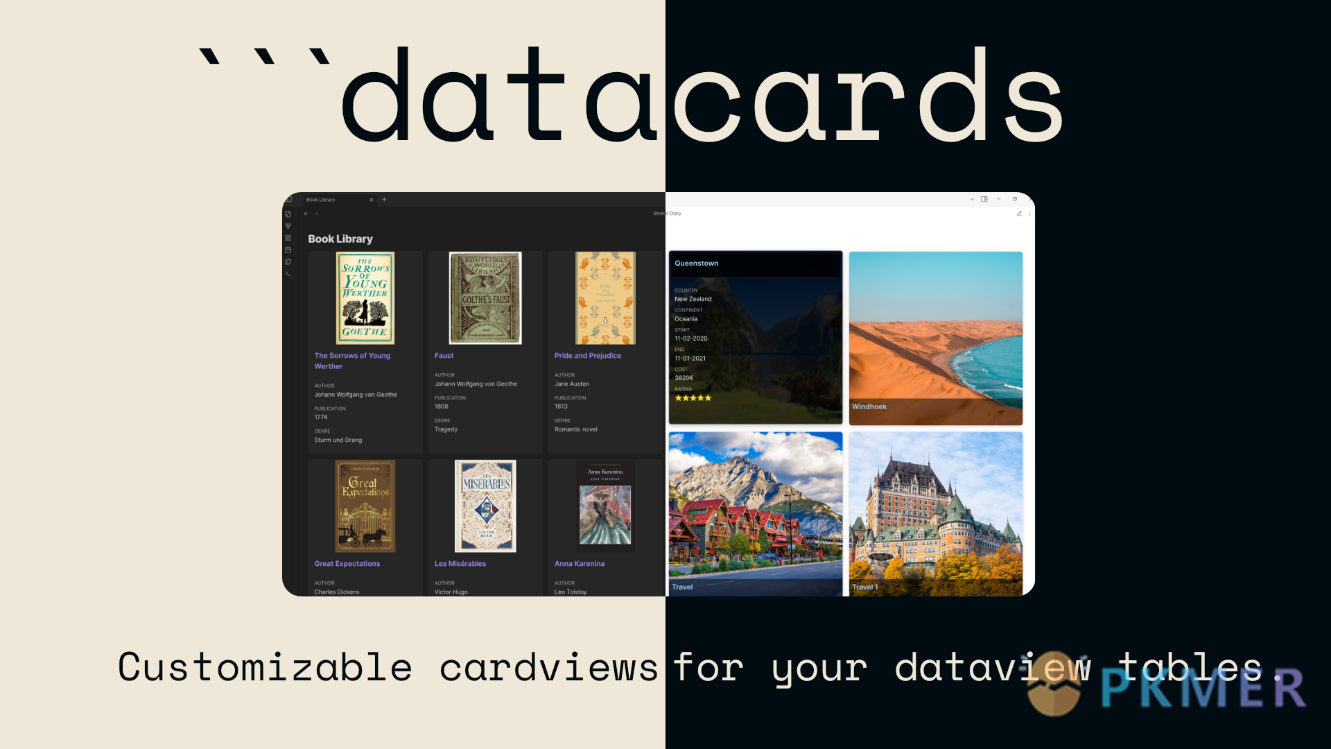 Obsidian Weekly 2025-05-11：Card layouts and new chart solutions & Manage your life--New