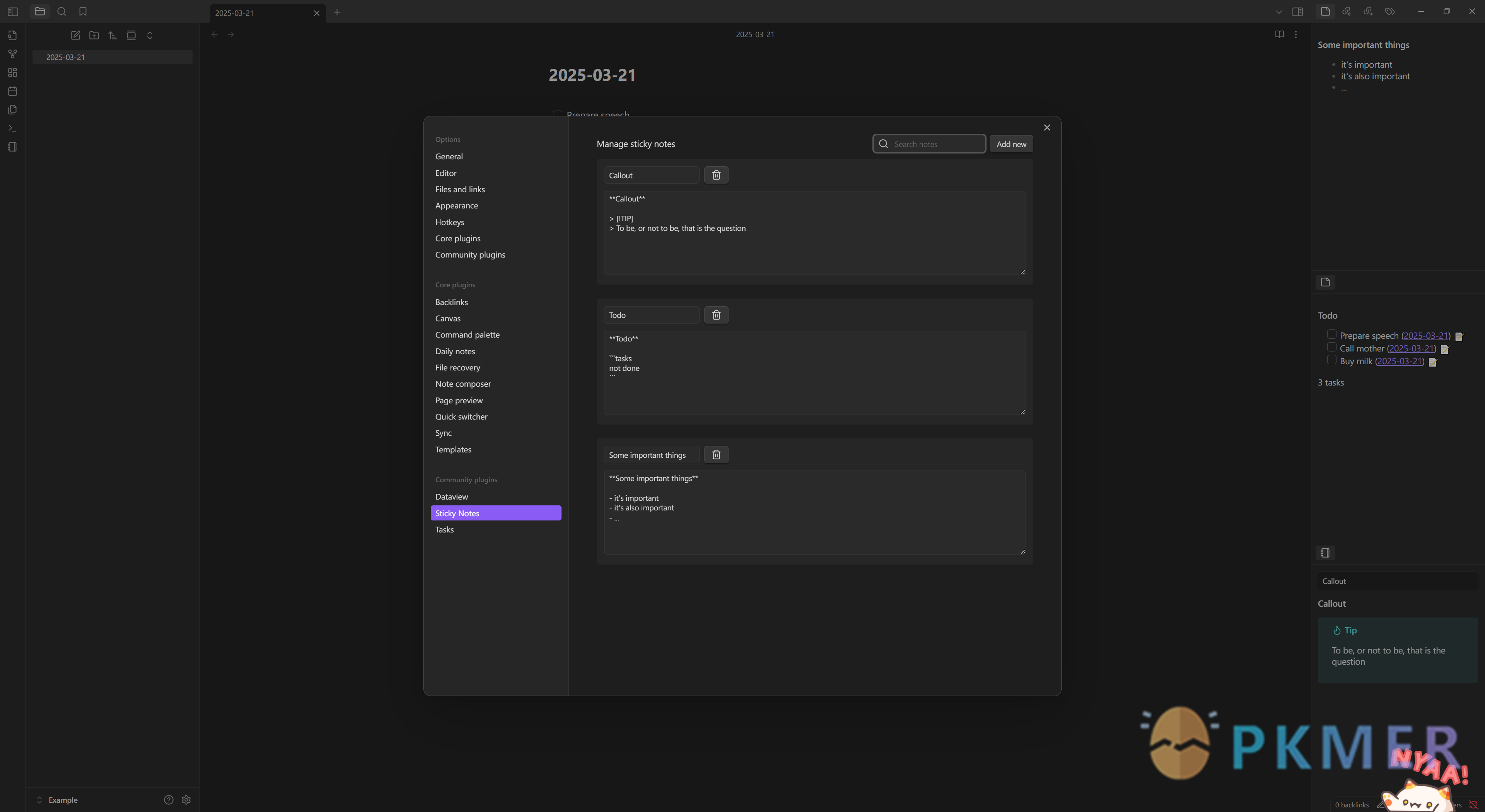 Obsidian Weekly 2025-04-20：Obsidian updated to v1.8.10 & Smart Copy, Customizable Quick References and Notion-style Query--New