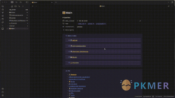 Obsidian Weekly 2024-07-14：LInks, Index and Maths--New