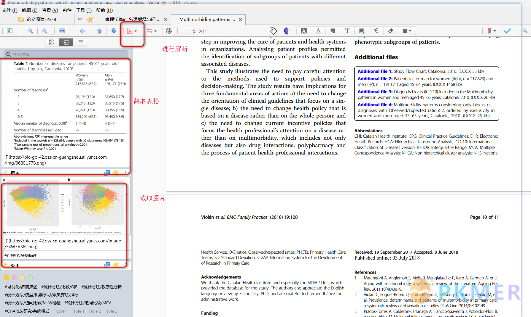 插件教程|一键获取 zotero 论文图表，为科研助力--效果展示